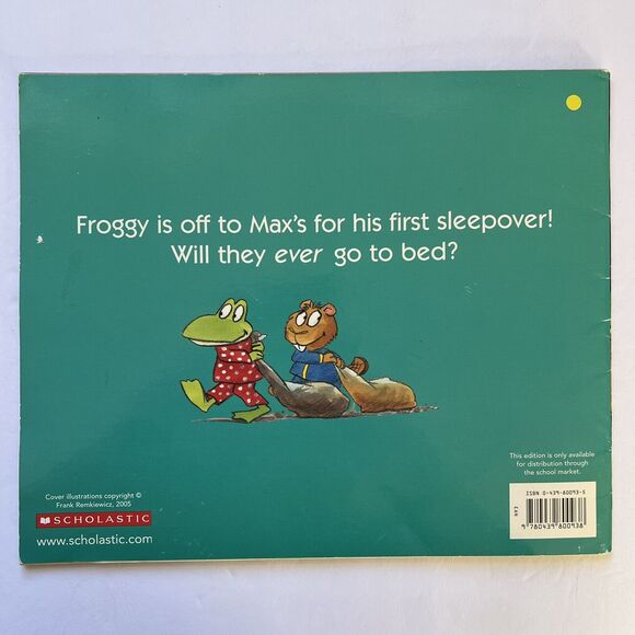 Froggy Childrens Books Set of 4 Paperback Sleepover Gets Dressed Bakes a Cake - Picture 13 of 13